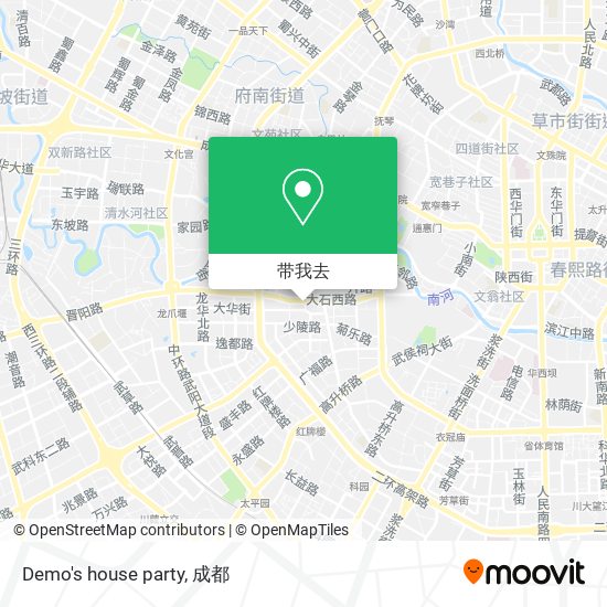 Demo's house party地图