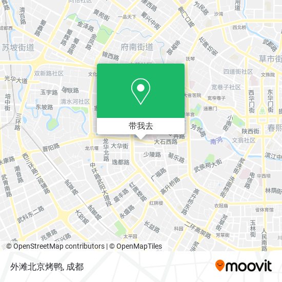外滩北京烤鸭地图