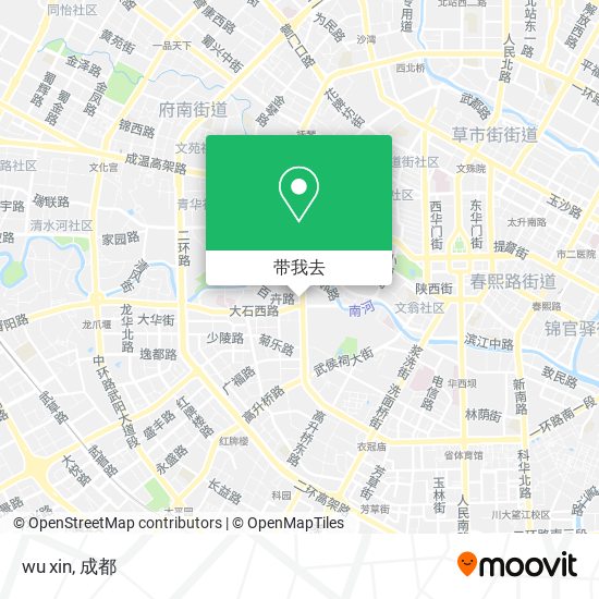 wu xin地图