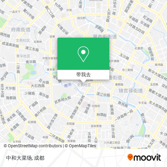 中和大菜场地图