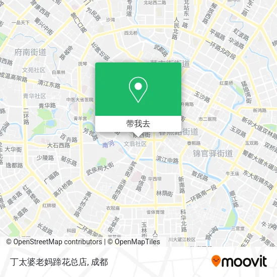 丁太婆老妈蹄花总店地图