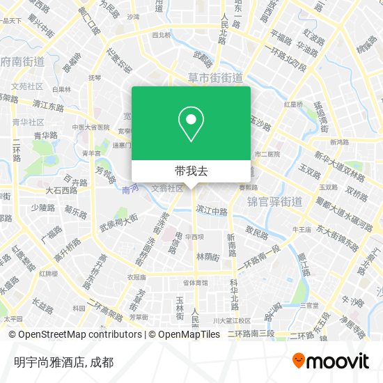 明宇尚雅酒店地图