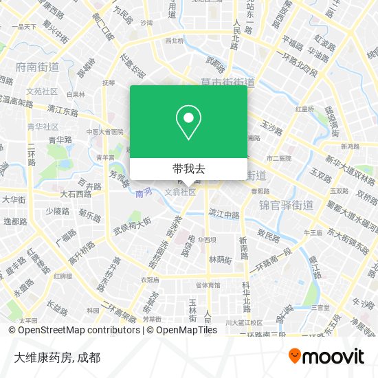 大维康药房地图