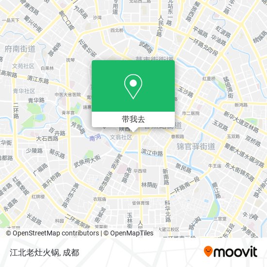 江北老灶火锅地图