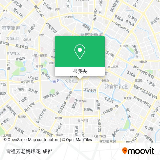 雷祖芳老妈蹄花地图