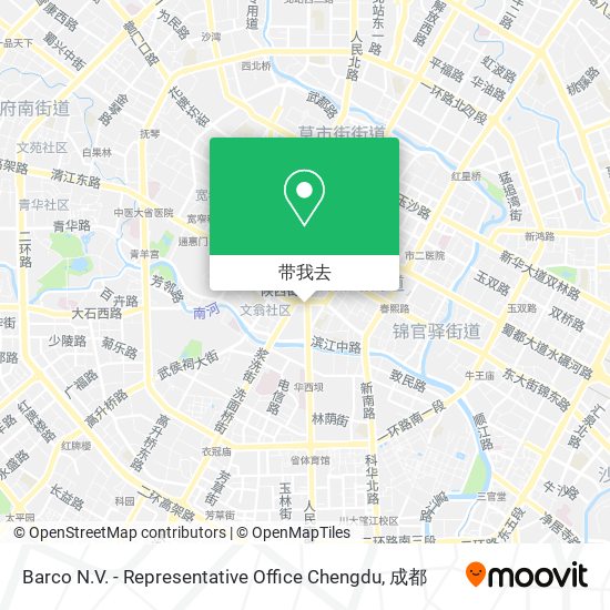 Barco N.V. - Representative Office Chengdu地图