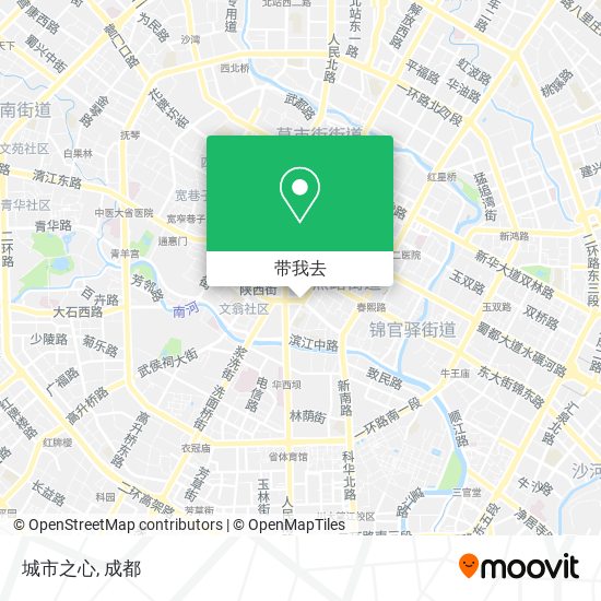 城市之心地图