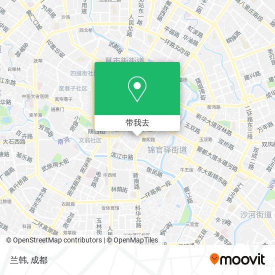 兰韩地图