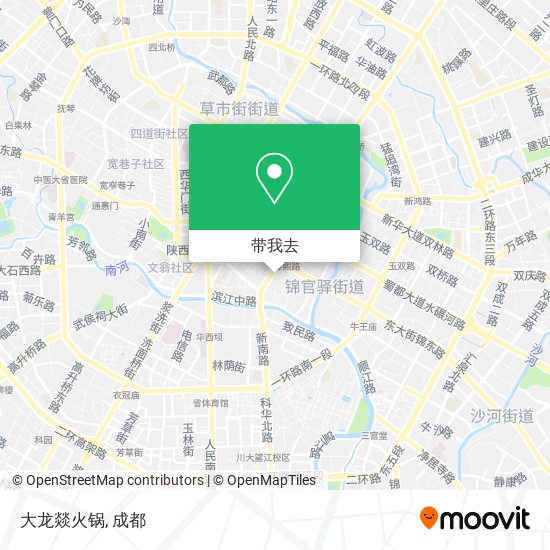 大龙燚火锅地图