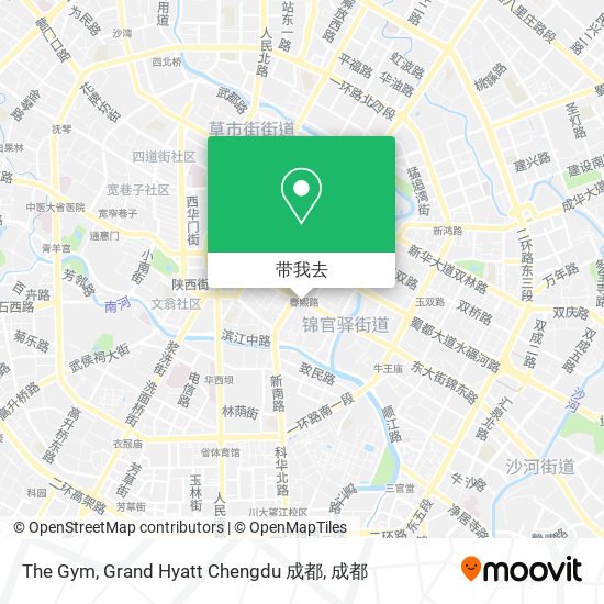 The Gym, Grand Hyatt Chengdu 成都地图