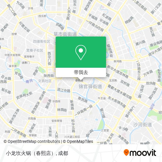 小龙坎火锅（春熙店）地图