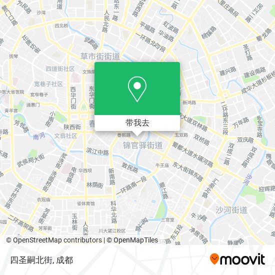 四圣嗣北街地图