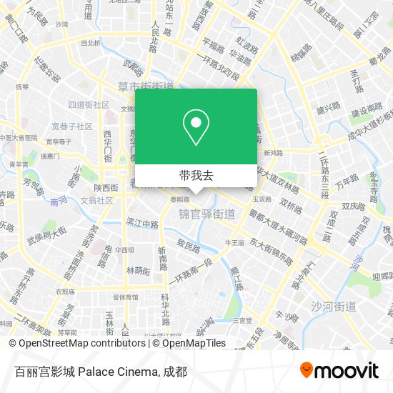 百丽宫影城 Palace Cinema地图