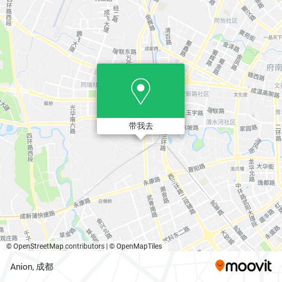 Anion地图