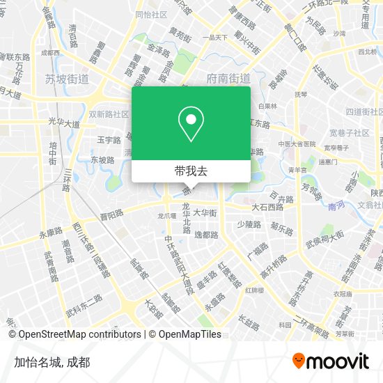 加怡名城地图
