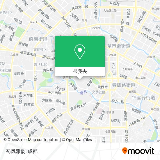 蜀风雅韵地图