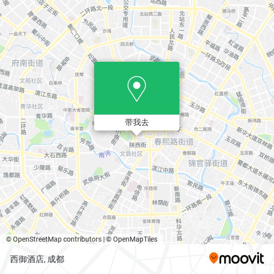 西御酒店地图