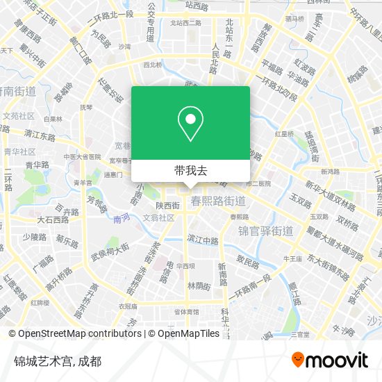 锦城艺术宫地图