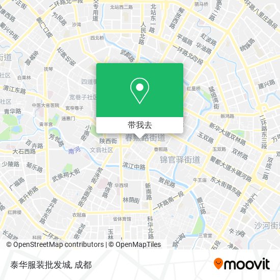 泰华服装批发城地图