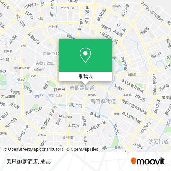 凤凰御庭酒店地图