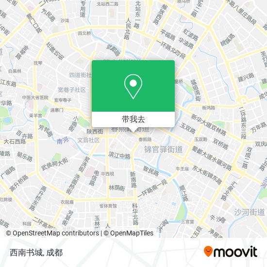 西南书城地图