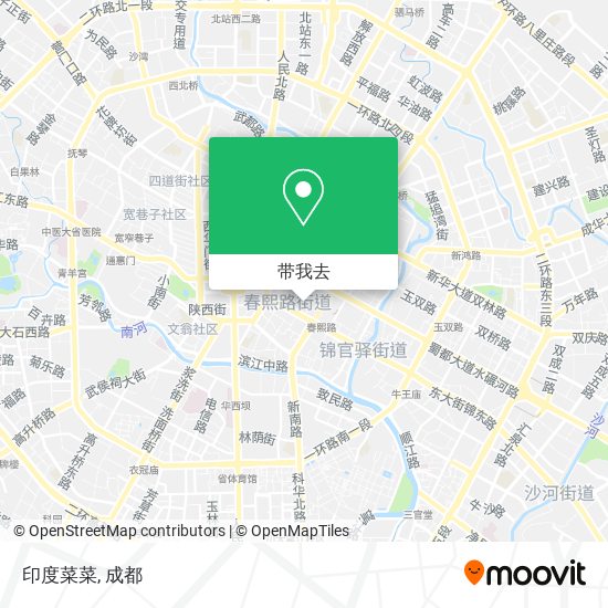 印度菜菜地图