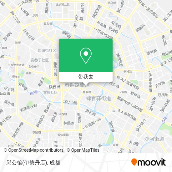 邱公馆(伊势丹店)地图