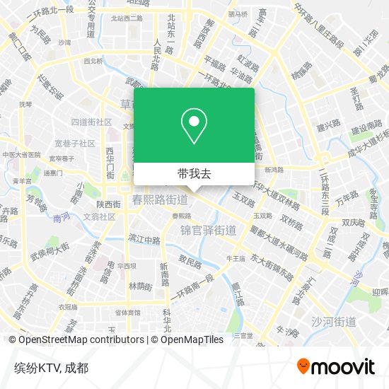 缤纷KTV地图