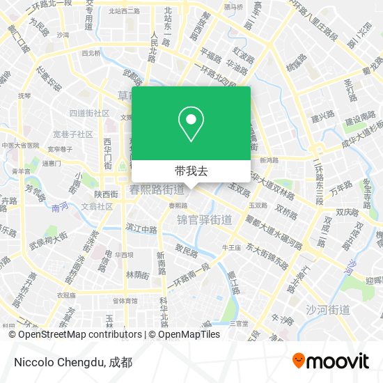 Niccolo Chengdu地图