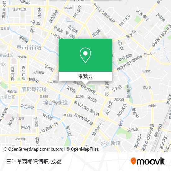三叶草西餐吧酒吧地图