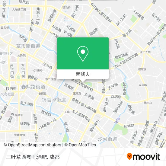 三叶草西餐吧酒吧地图