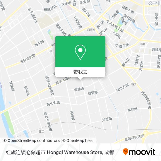 红旗连锁仓储超市 Hongqi Warehouse Store地图
