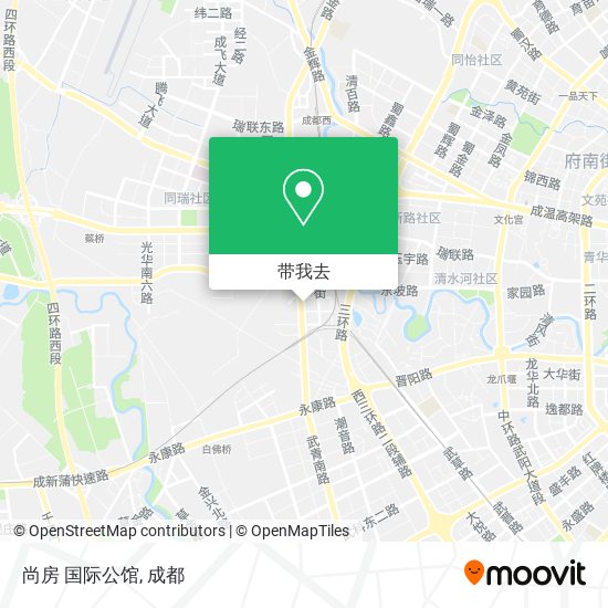 尚房 国际公馆地图