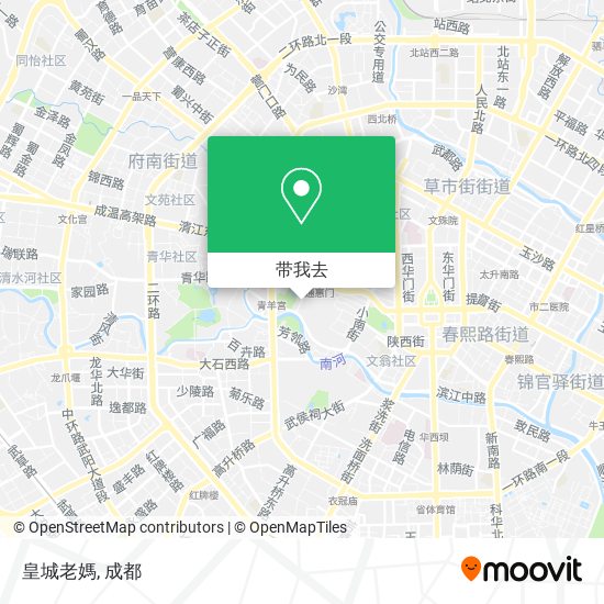 皇城老媽地图