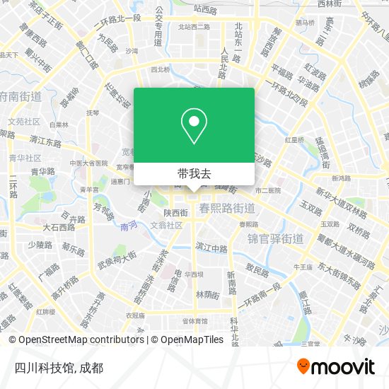 四川科技馆地图