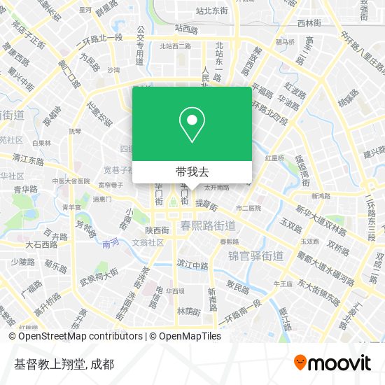 基督教上翔堂地图
