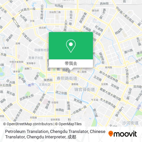 Petroleum Translation, Chengdu Translator, Chinese Translator, Chengdu Interpreter地图