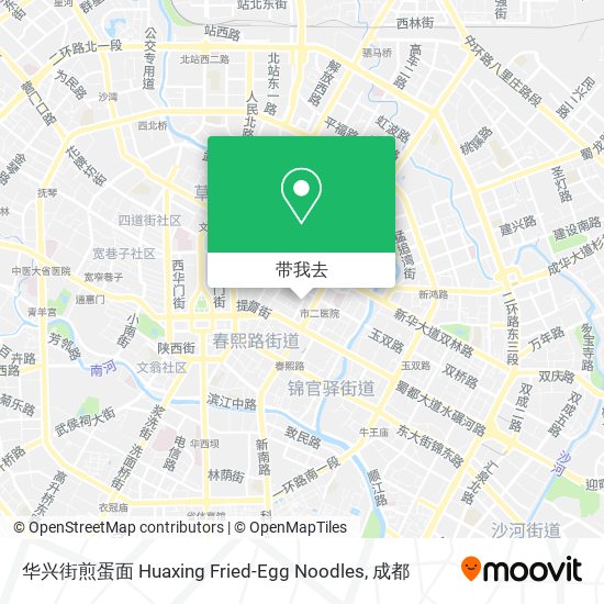 华兴街煎蛋面 Huaxing Fried-Egg Noodles地图