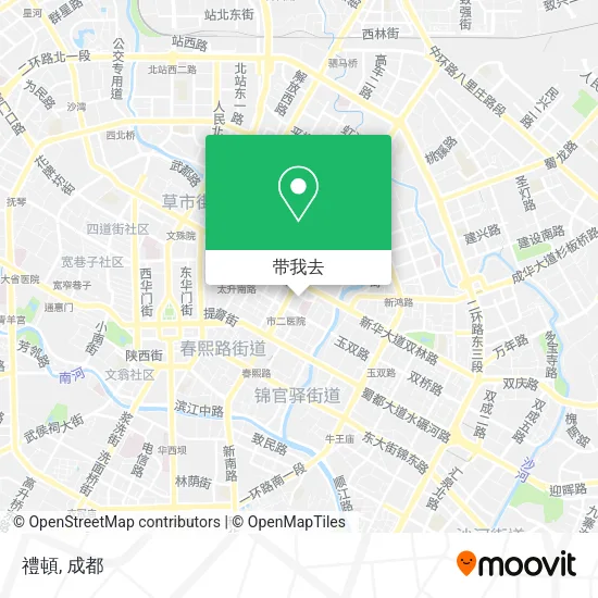 禮頓地图
