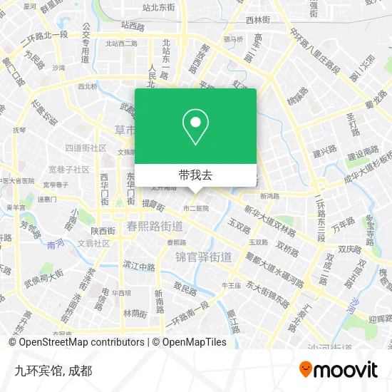 九环宾馆地图