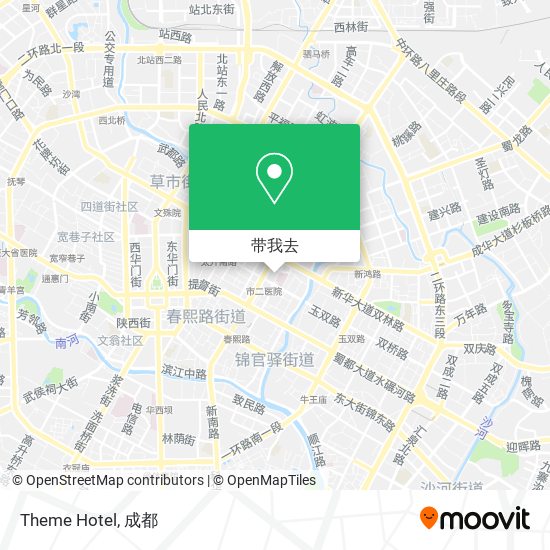 Theme Hotel地图