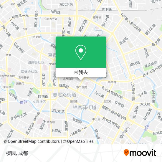 樱园地图