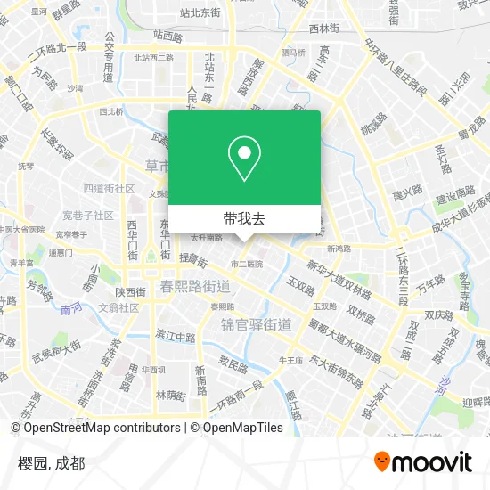 樱园地图