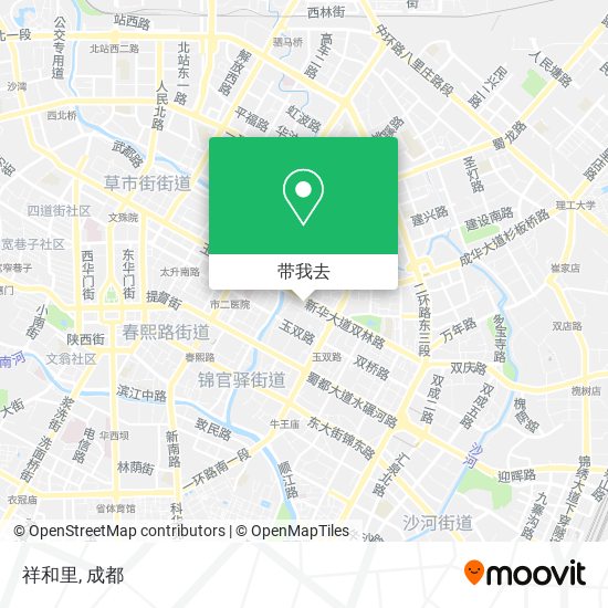 祥和里地图