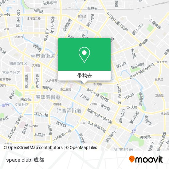 space club地图