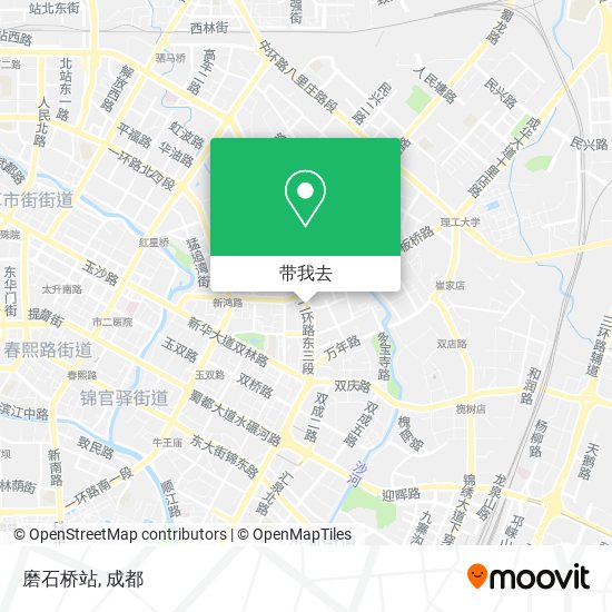 磨石桥站地图