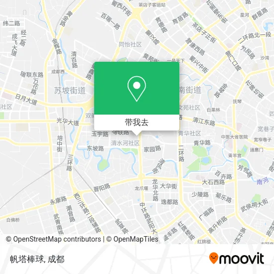 帆塔棒球地图