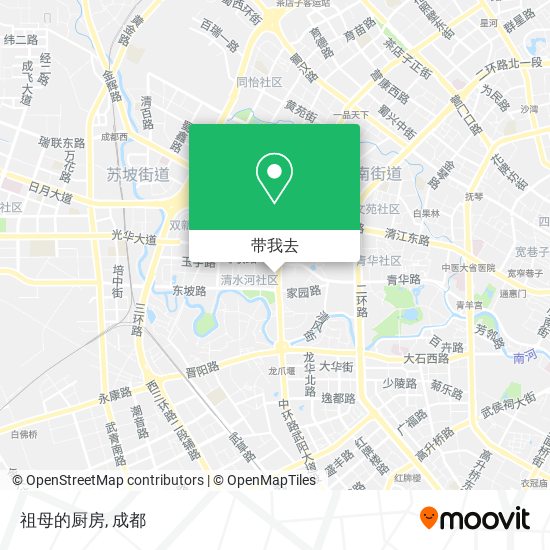 祖母的厨房地图