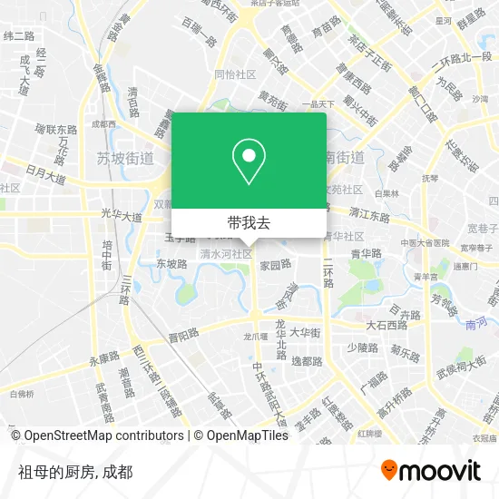 祖母的厨房地图