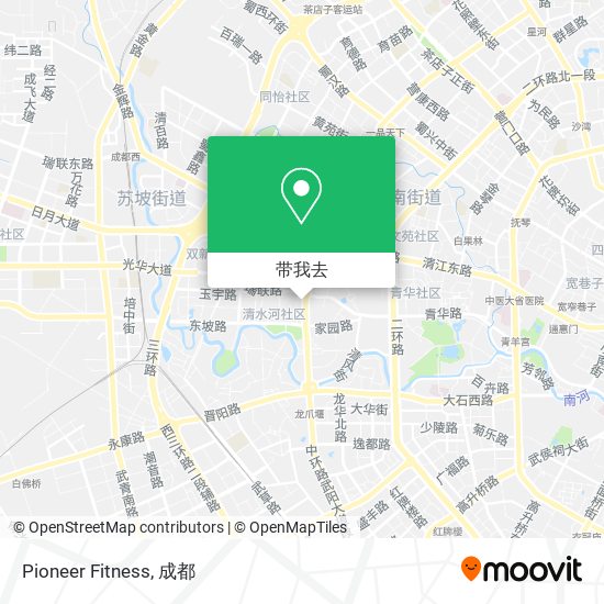 Pioneer Fitness地图